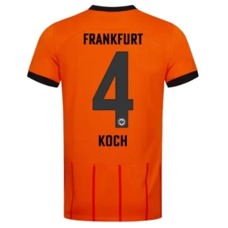 Eintracht Frankfurt Robin koch #4 Derde Shirt 2024-2025 korte mouw voordelig online kopen