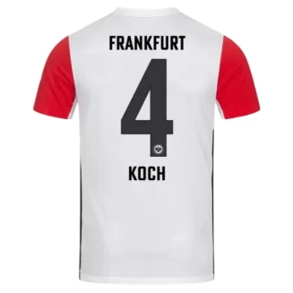 Eintracht Frankfurt Robin koch #4 Thuisshirt 2024-2025 korte mouw voordelig online kopen