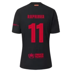 FC Barcelona Raphinha #11 Uitshirt 2024-2025 korte mouw voordelig online kopen