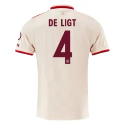 FC Bayern München Matthijs de Ligt #4 Derde Shirt 2024-2025 korte mouw voordelig online kopen