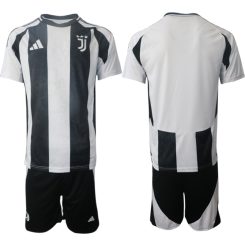 Juventus Thuisshirt 2024-2025 Korte Mouw (+ Korte broeken)