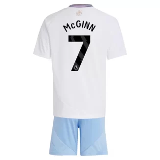 Kids Aston Villa John McGinn #7 Uitshirt 2024-2025 Korte Mouw (+ Korte broeken) voordelig online kopen