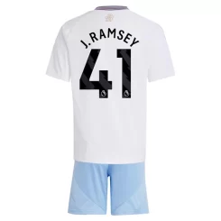 Kids Aston Villa Jacob Ramsey #41 Uitshirt 2024-2025 Korte Mouw (+ Korte broeken) voordelig online kopen