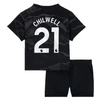 Kids Chelsea Chilwell #21 Derde Shirt 2024-2025 Korte Mouw (+ Korte broeken) voordelig online kopen