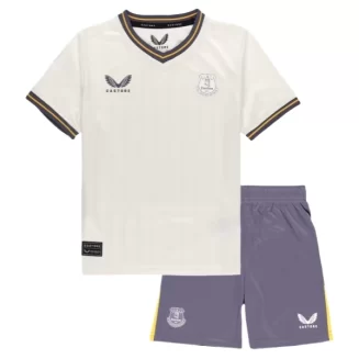 Kids Everton Derde Shirt 2024-2025 Korte Mouw (+ Korte broeken) voordelig online kopen