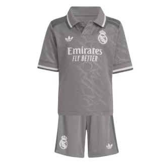 Kids Real Madrid Derde Shirt 2024-2025 Korte Mouw (+ Korte broeken) voordelig online kopen