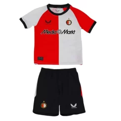 Kopen Kids Feyenoord Thuisshirt 2024-2025 Korte Mouw (+ Korte broeken)