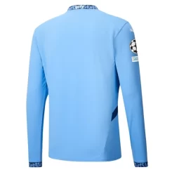 Kopen Manchester City Thuisshirt 2024-2025 Lange Mouwen Voetbaltenue Patch-1