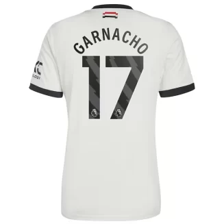 Kopen Manchester United Garnacho #17 Derde Shirt 2024-2025 Korte Mouw