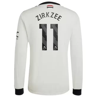 Kopen Manchester United Joshua Zirkzee #11 Derde Shirt 2024-2025 Lange Mouwen