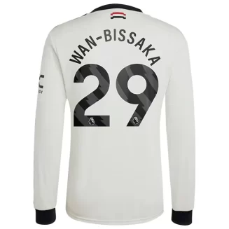 Kopen Manchester United Wan-Bissaka #29 Derde Shirt 2024-2025 Lange Mouwen