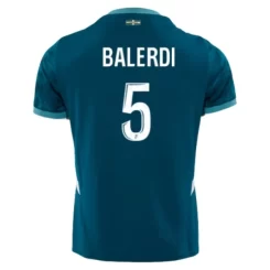 Kopen Olympique De Marseille Leonardo Balerdi #5 Uitshirt 2024-2025 Korte Mouw