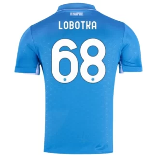 Kopen SSC Napoli Stanislav Lobotka #68 Thuisshirt 2024-2025 Korte Mouw