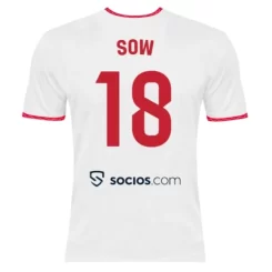 Kopen Sevilla FC Djibril Sow #18 Thuisshirt 2024-2025 Korte Mouw