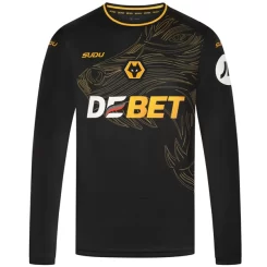 Kopen Wolves Uitshirt 2024-2025 Lange Mouwen