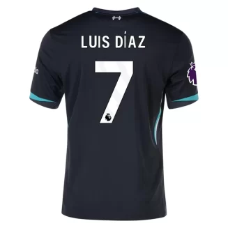 Liverpool Luis Díaz #7 Uitshirt 2024-2025 korte mouw voordelig online kopen