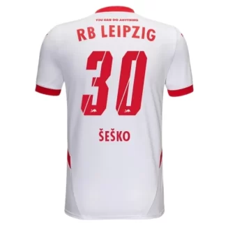 RB Leipzig Benjamin Šeško #30 Thuisshirt 2024-2025 korte mouw voordelig online kopen