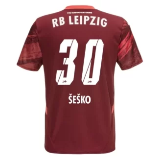 RB Leipzig Benjamin Šeško #30 Uitshirt 2024-2025 korte mouw voordelig online kopen