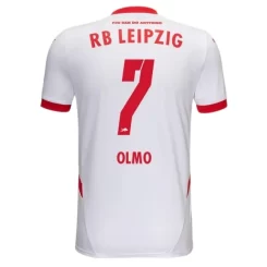 RB Leipzig Dani Olmo #7 Thuisshirt 2024-2025 korte mouw voordelig online kopen