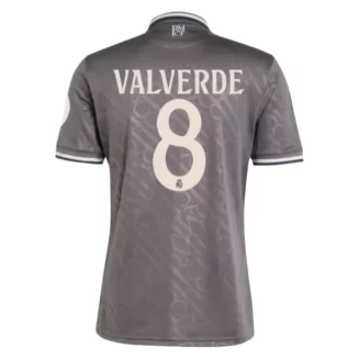 Real Madrid Federico Valverde #8 Derde Shirt 2024-2025 korte mouw voordelig online kopen