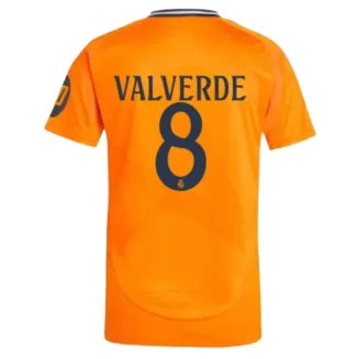 Real Madrid Federico Valverde #8 Uitshirt 2024-2025 korte mouw voordelig online kopen