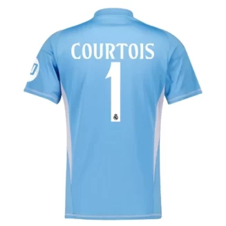 Real Madrid Thibaut Courtois #1 Keeper Thuisshirt 2024-2025 korte mouw voordelig online kopen