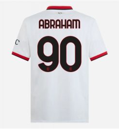 AC Milan Uitshirt 2024-2025 Tammy Abraham #90 korte mouw online kopen