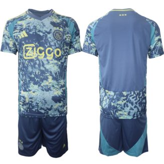 Ajax Uitshirt 2024-2025 Voetbalshirts Korte Mouw (+ Korte broeken) voordelig online kopen