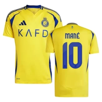 Al-Nassr FC Thuisshirt 2024-2025 Sadio Mané #10 korte mouw voordelig online kopen