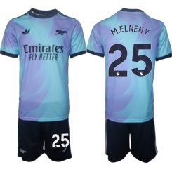 Arsenal Derde Shirt 2024-2025 Mohamed Elneny #25 Voetbalshirts Korte Mouw (+ Korte broeken) voordelig online kopen