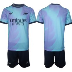 Arsenal Derde Shirt 2024-2025 Voetbalshirts Korte Mouw (+ Korte broeken) voordelig online kopen