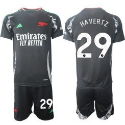 Arsenal Uitshirt 2024-2025 Kai Havertz #29 Voetbalshirts Korte Mouw (+ Korte broeken) voordelig online kopen