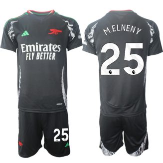 Arsenal Uitshirt 2024-2025 Mohamed Elneny #25 Voetbalshirts Korte Mouw (+ Korte broeken) voordelig online kopen