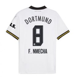 Borussia Dortmund Derde Shirt 2024-2025 Felix Nmecha #8 Voetbalshirts korte mouw online kopen