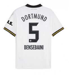 Borussia Dortmund Derde Shirt 2024-2025 Ramy Bensebaini #5 Voetbalshirts korte mouw online kopen