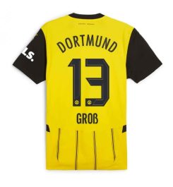 Borussia Dortmund Thuisshirt 2024-2025 Pascal Gross #13 Voetbalshirts korte mouw online kopen