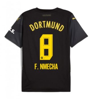 Borussia Dortmund Uitshirt 2024-2025 Felix Nmecha #8 Voetbalshirts korte mouw online kopen