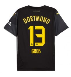 Borussia Dortmund Uitshirt 2024-2025 Pascal Gross #13 Voetbalshirts korte mouw online kopen