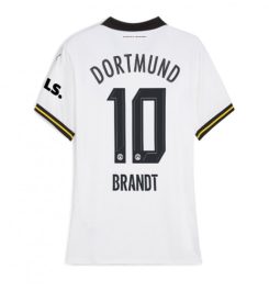 Dames Borussia Dortmund Derde Shirt 2024-2025 Julian Brandt #10 Voetbalshirts korte mouw online kopen