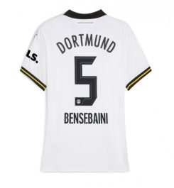 Dames Borussia Dortmund Derde Shirt 2024-2025 Ramy Bensebaini #5 Voetbalshirts korte mouw online kopen