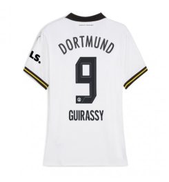 Dames Borussia Dortmund Derde Shirt 2024-2025 Serhou Guirassy #9 Voetbalshirts korte mouw online kopen