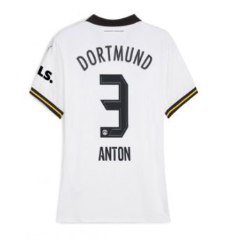 Dames Borussia Dortmund Derde Shirt 2024-2025 Waldemar Anton #3 Voetbalshirts korte mouw online kopen