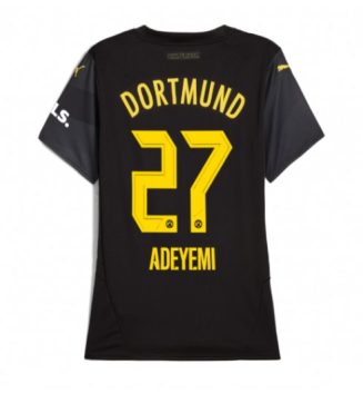 Dames Borussia Dortmund Uitshirt 2024-2025 Karim Adeyemi #27 Voetbalshirts korte mouw online kopen