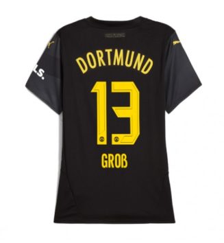 Dames Borussia Dortmund Uitshirt 2024-2025 Pascal Gross #13 Voetbalshirts korte mouw online kopen