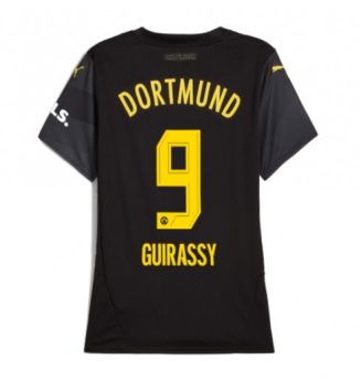 Dames Borussia Dortmund Uitshirt 2024-2025 Serhou Guirassy #9 Voetbalshirts korte mouw online kopen