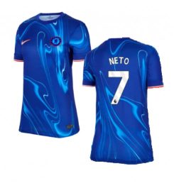 Dames Chelsea Thuisshirt 2024-2025 Pedro Neto #7 Voetbalshirts korte mouw online kopen