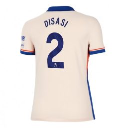 Dames Chelsea Uitshirt 2024-2025 Axel Disasi #2 Voetbalshirts korte mouw online kopen