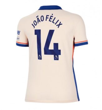 Dames Chelsea Uitshirt 2024-2025 Joao Felix #14 Voetbalshirts korte mouw online kopen