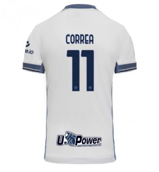 Inter Milan Uitshirt 2024-2025 Joaquin Correa #11 Korte Mouw