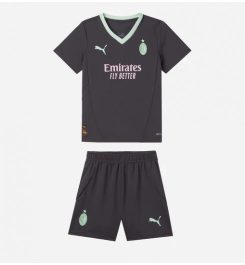 Kinderen AC Milan Derde Shirt 2024-2025 Alvaro Morata #7 Korte Mouw (+ Korte broeken) online kopen-1